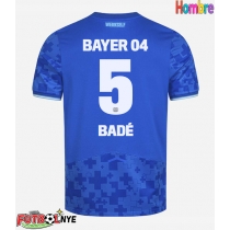 Camiseta Bayer Leverkusen Loic Bade #5 Tercera Equipación 2025-26 manga corta